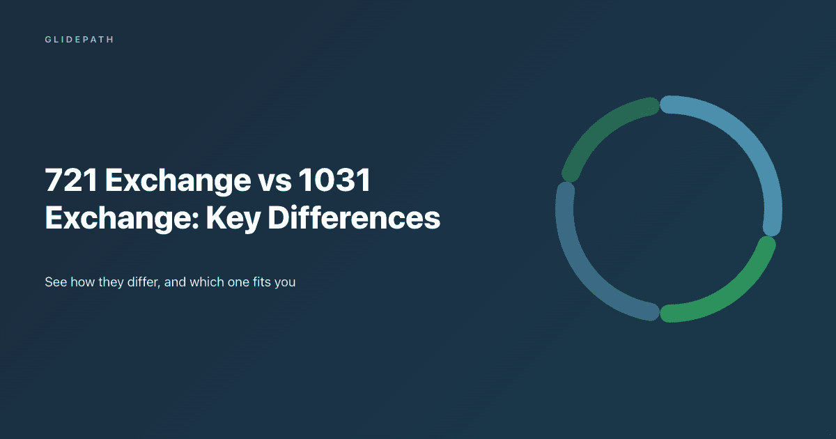 721 exchange vs 1031 exchange