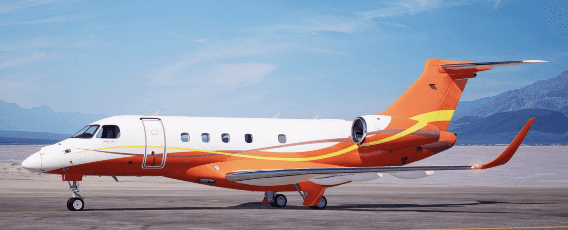 Embraer Praetor 500 private jet customization