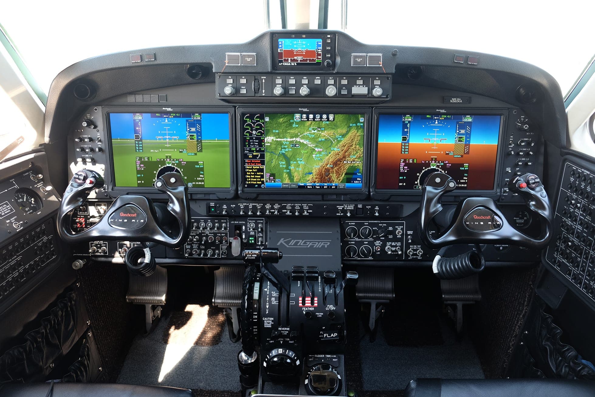 Beechcraft King Air 360 Cockpit