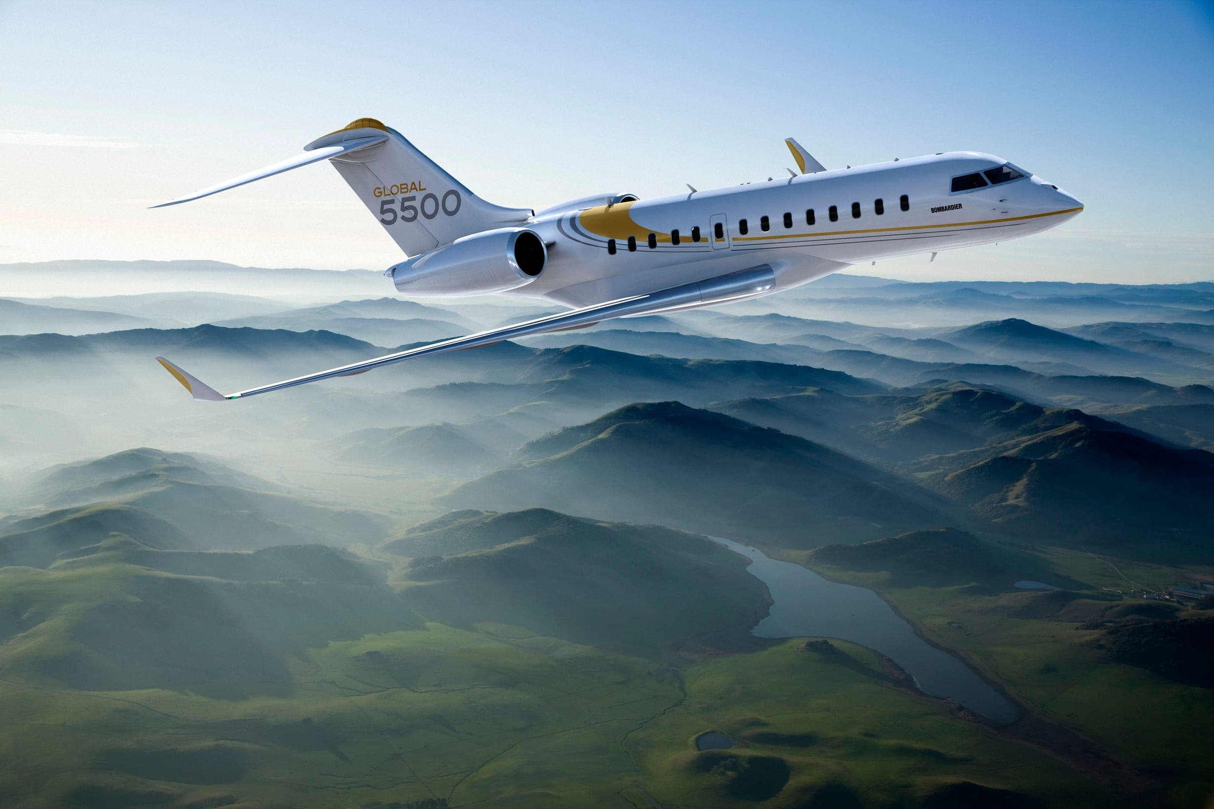 Bombardier Global 5500 Exterior View - private jet ownership