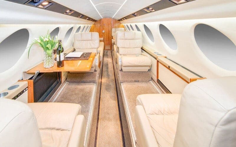 Dassault Falcon 50-40 Interior