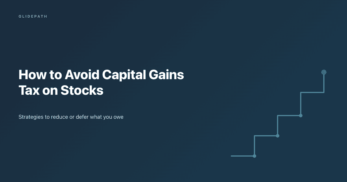 how to avoid capital gains tax on stocks