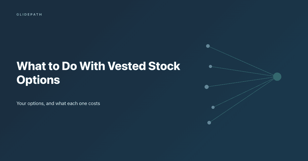 what to do with vested stock options