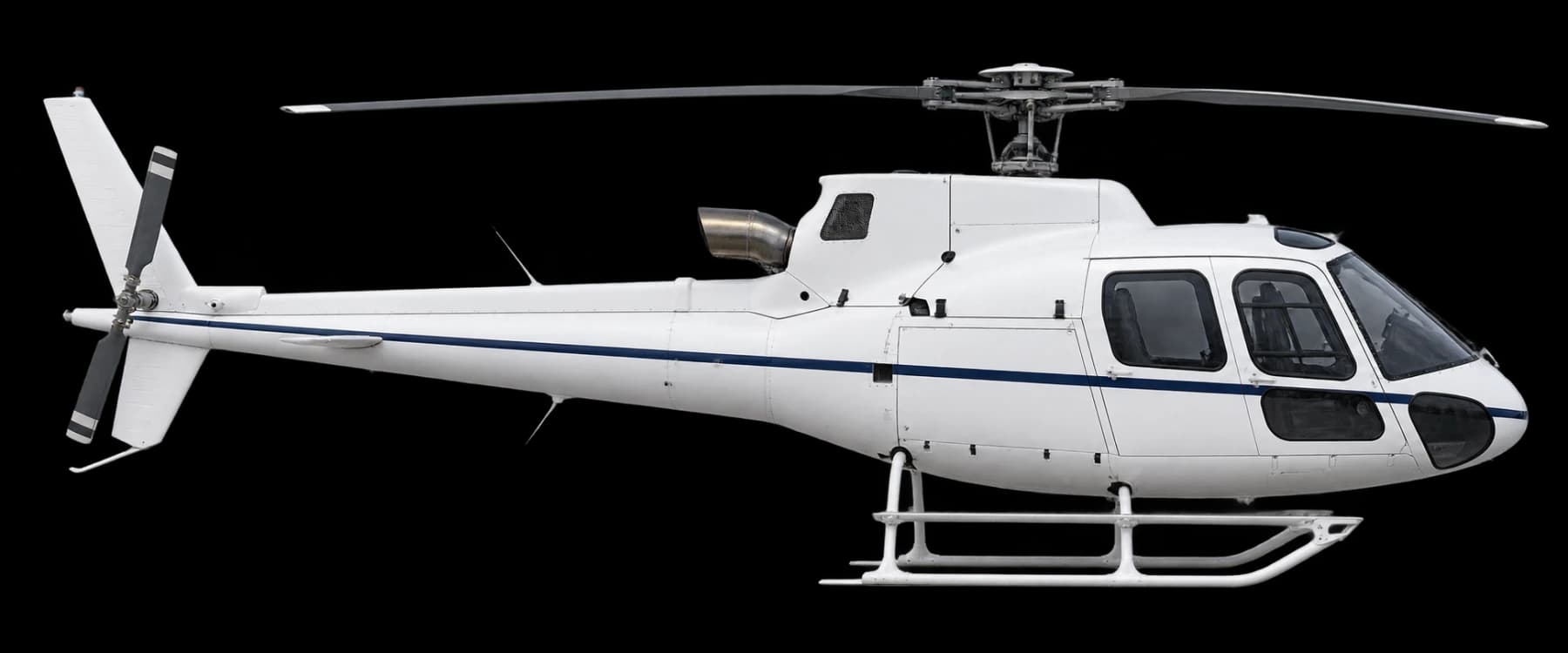 Airbus H125 side profile illustration