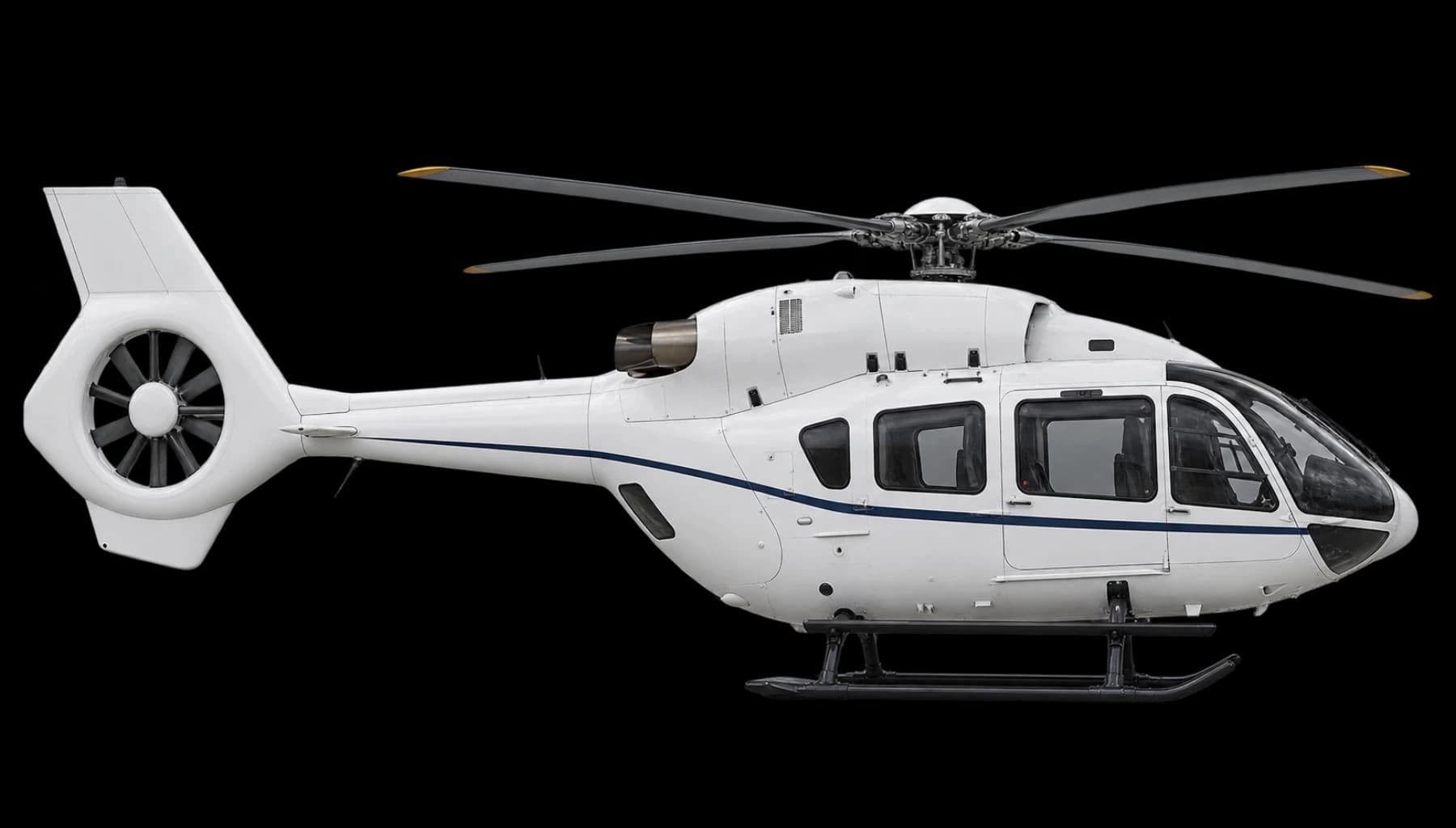Airbus H145 side profile illustration