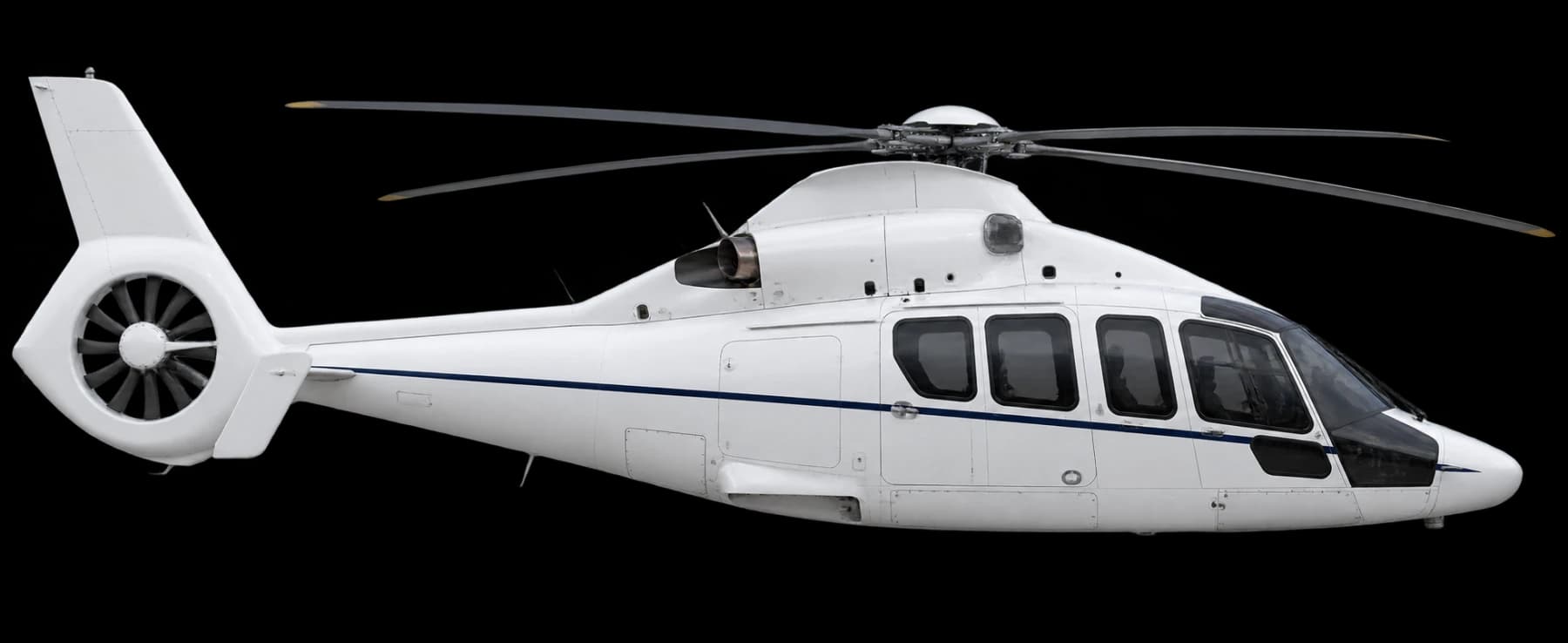 Airbus H155 side profile illustration