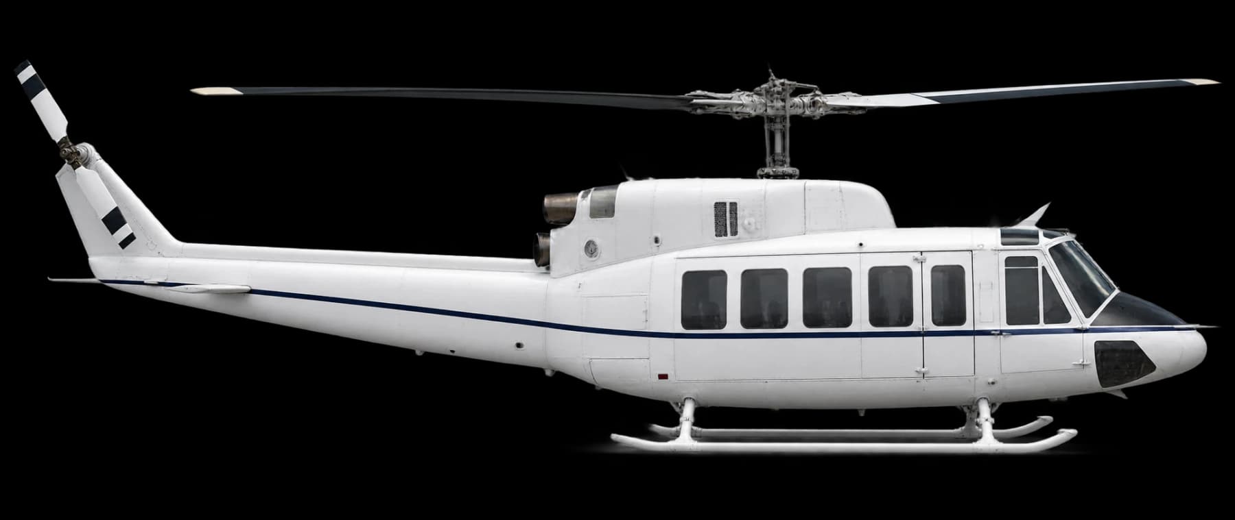 Bell 214ST side profile illustration