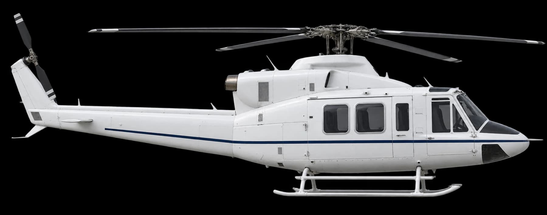 Bell 412EP side profile illustration
