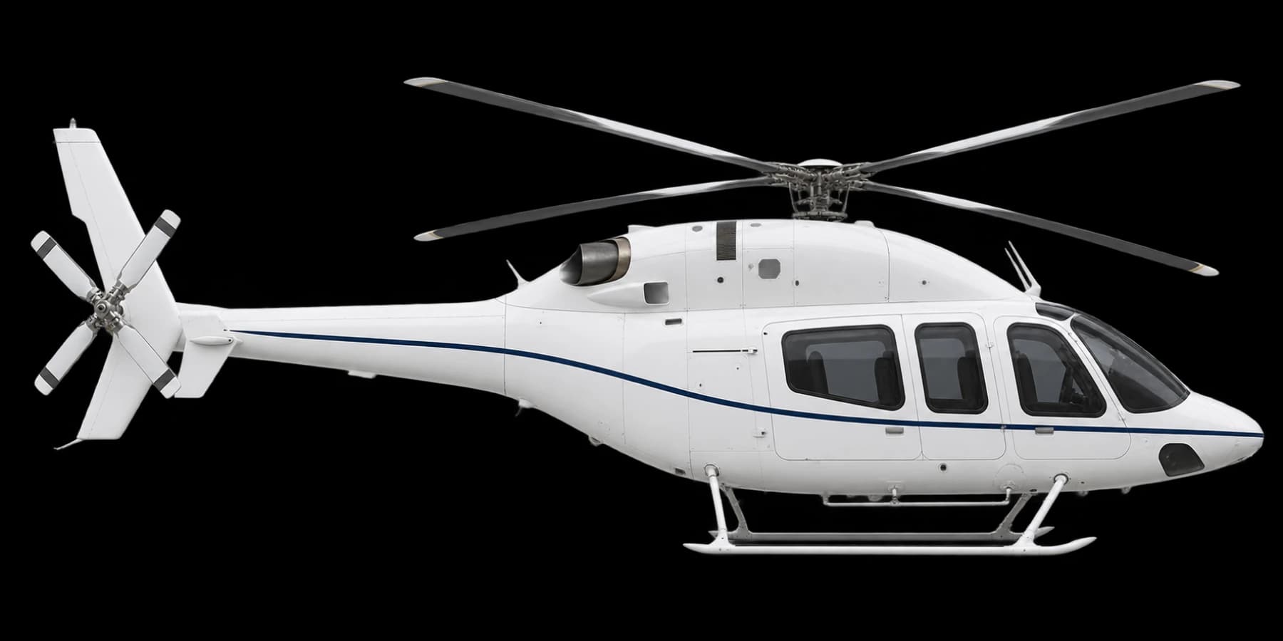 Bell 429 side profile illustration