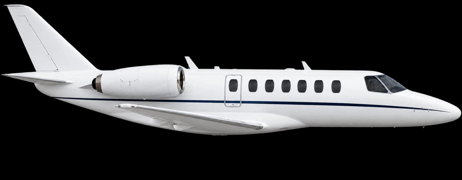 Cessna Citation CJ4 side profile illustration