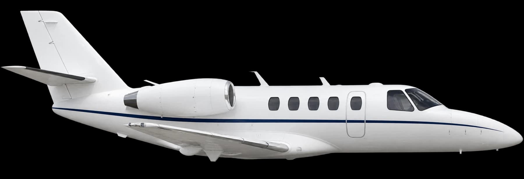 Cessna Citation M2 side profile illustration