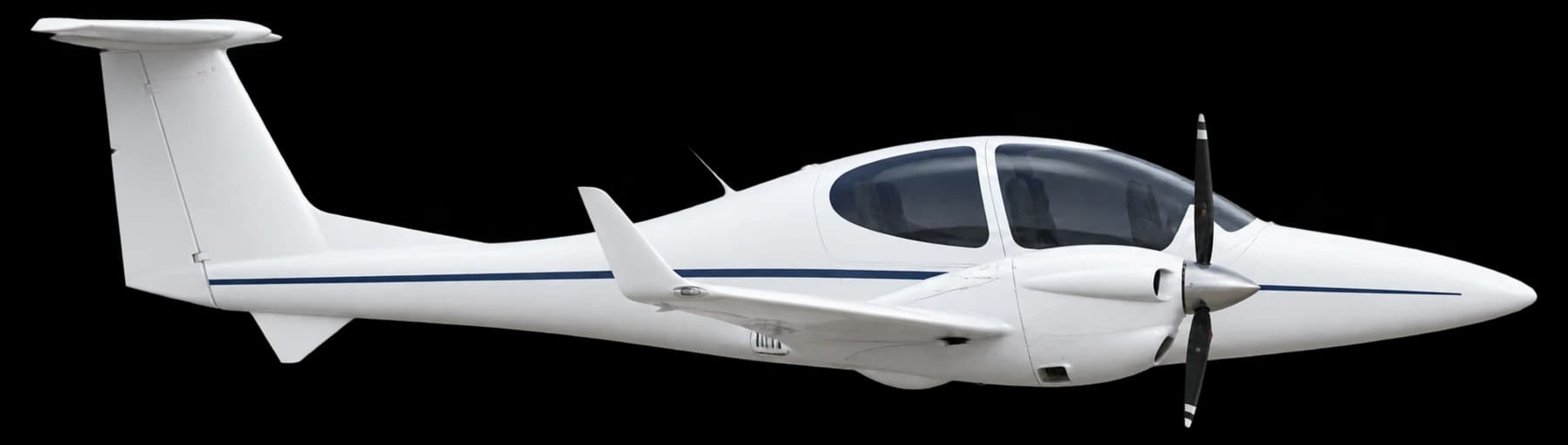 Diamond DA42 Twin Star side profile illustration