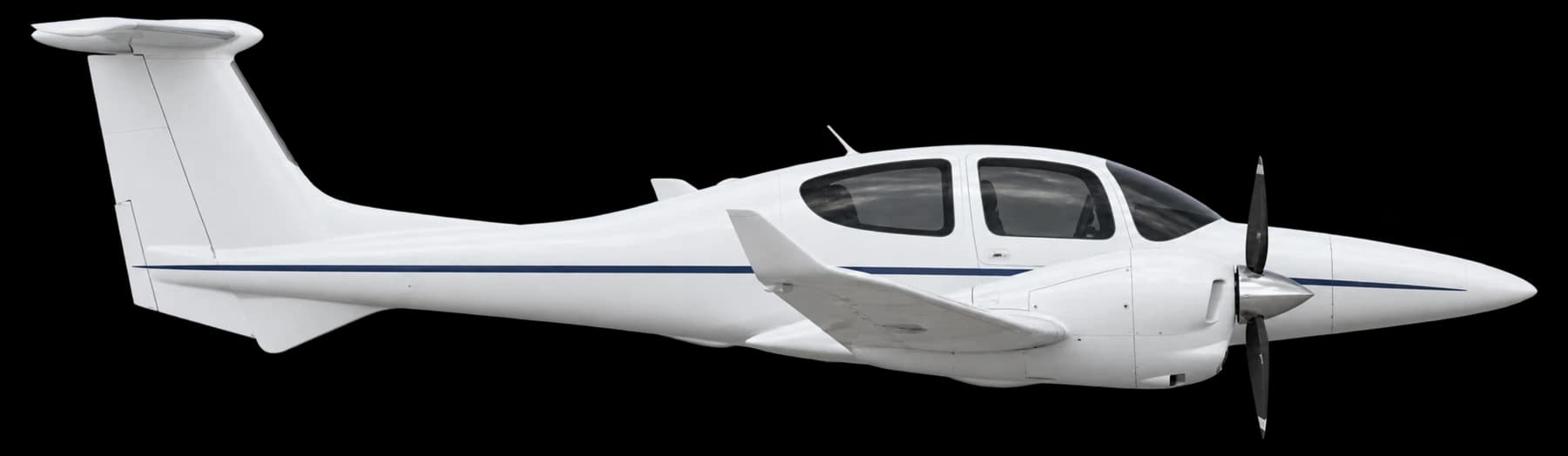 Diamond DA62 side profile illustration
