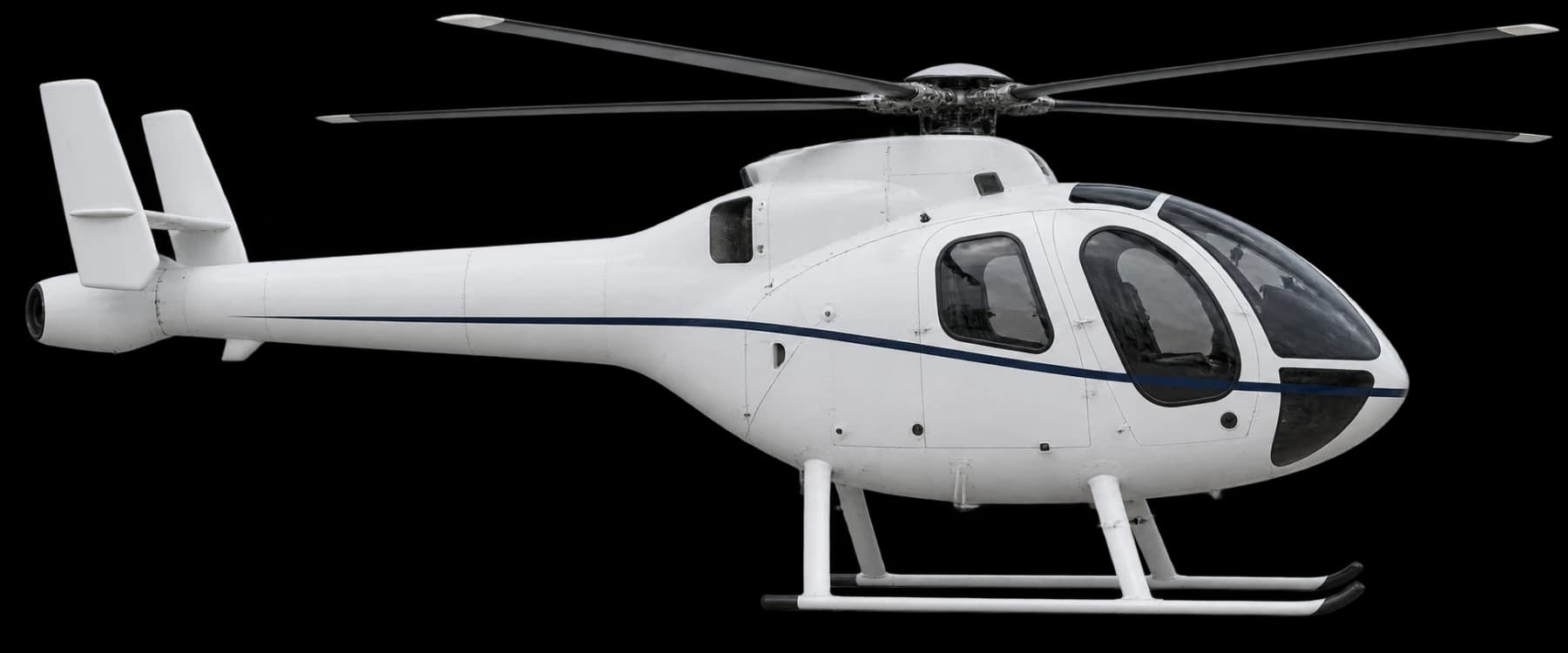 MD 520N side profile illustration