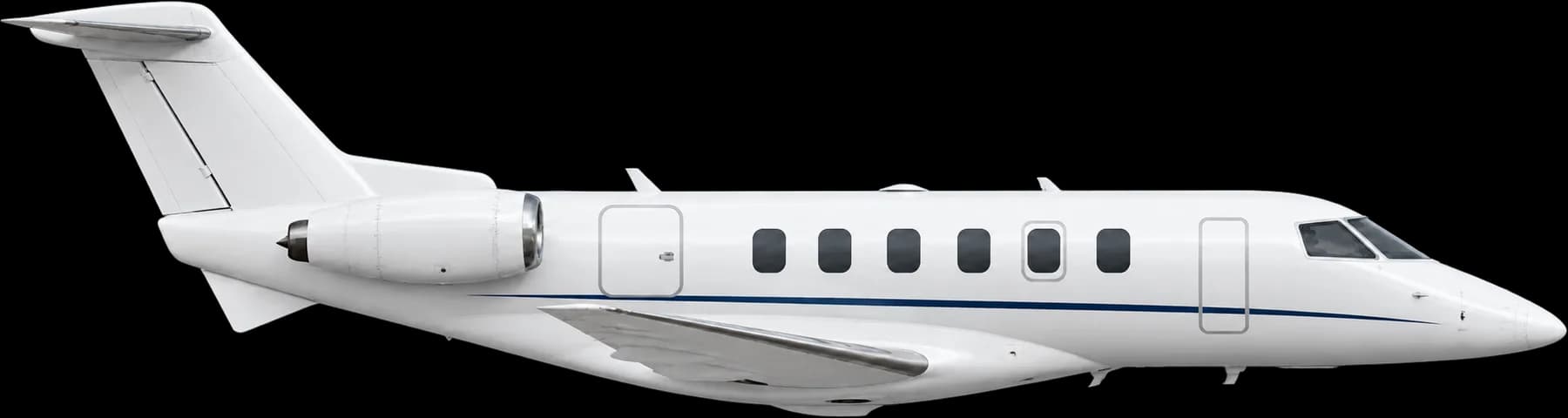 Pilatus PC-24 side profile illustration