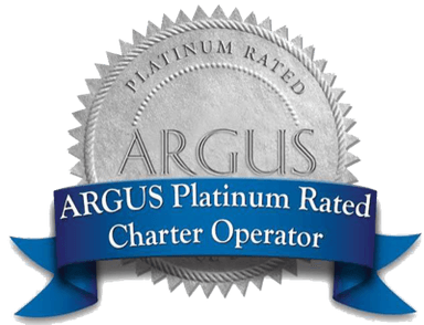ARGUS Platinum Rated charter operator (opens ARGUS registry)