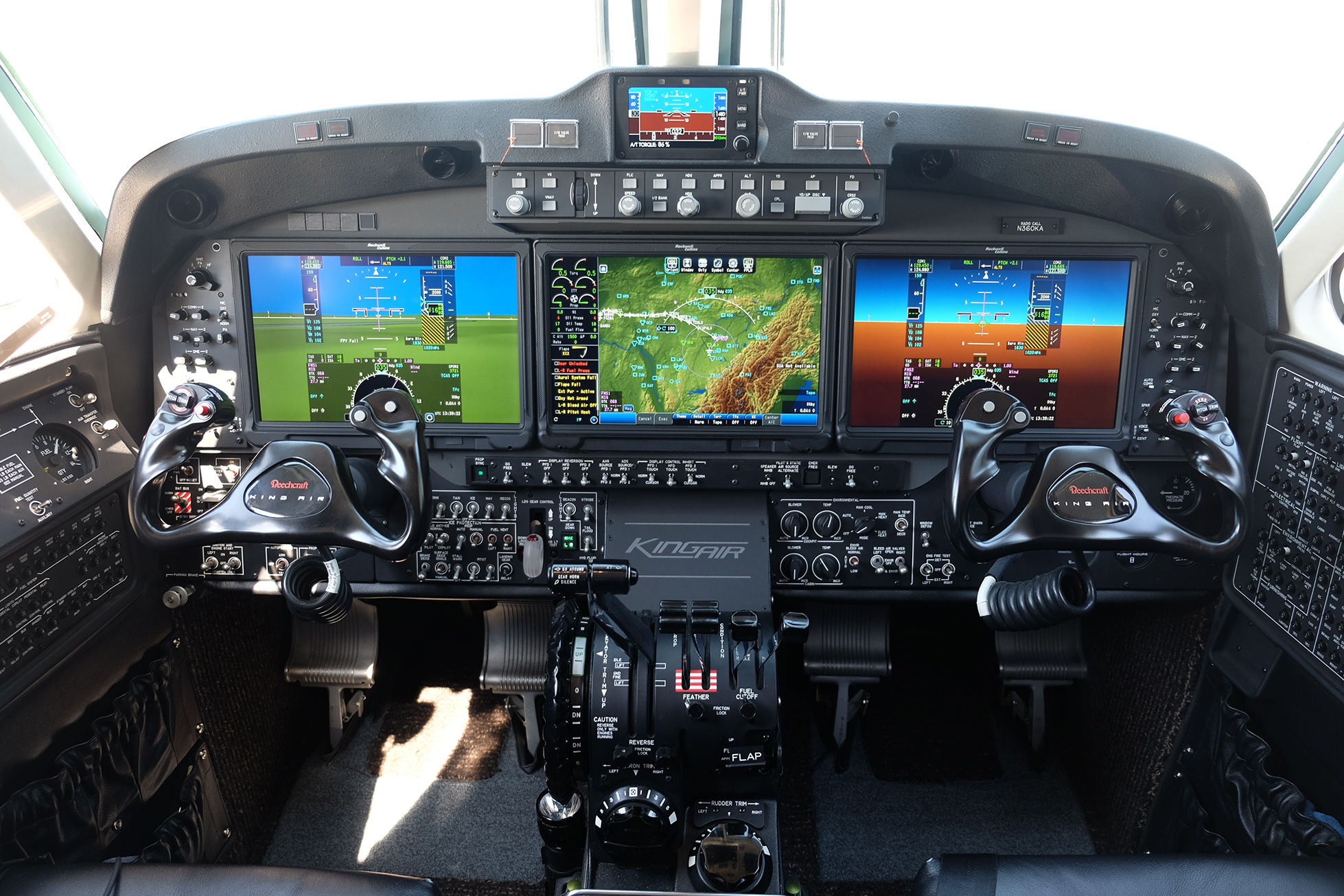 Beechcraft King Air 360 Cockpit