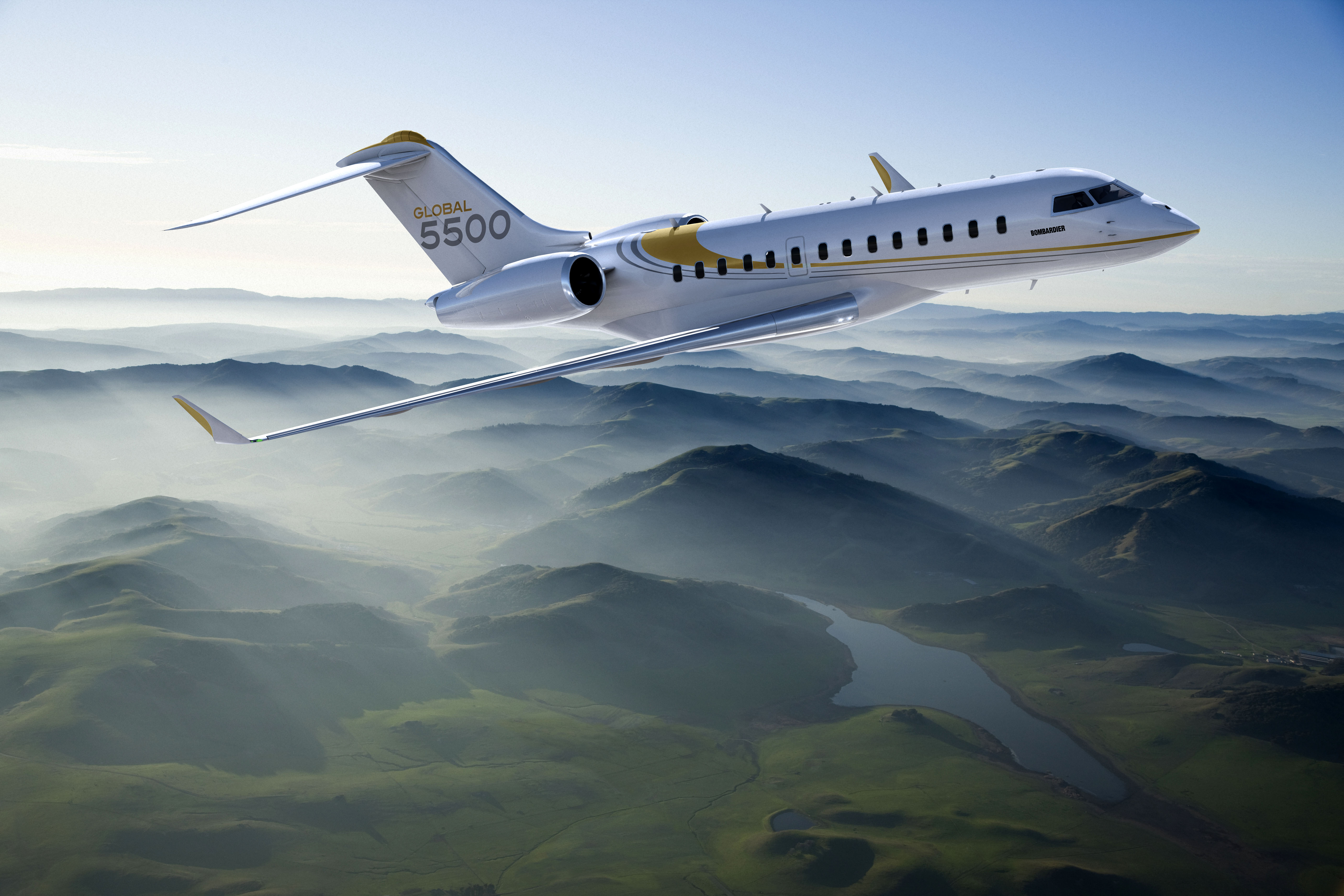 Bombardier Global 5500 Exterior View - private jet ownership