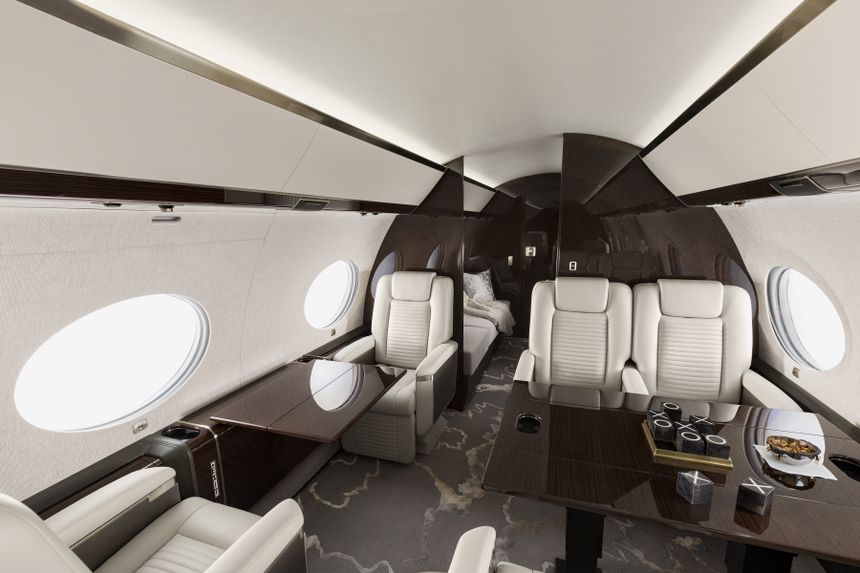 Gulfstream G650ER Interior