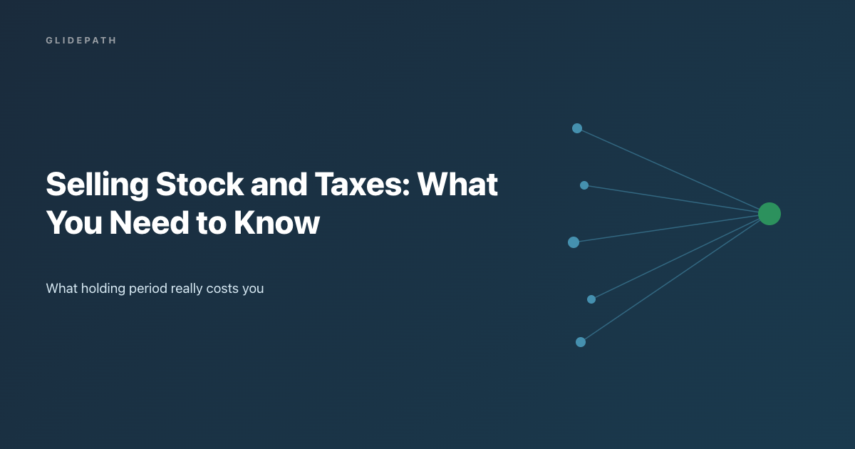 selling stock and taxes