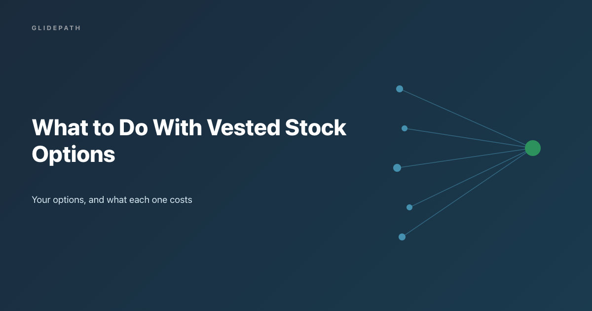 what to do with vested stock options